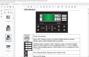 MTU MURPHY EMS-GC10 Genset Controller Unit Operator’s Manual PDF DOWNLOAD