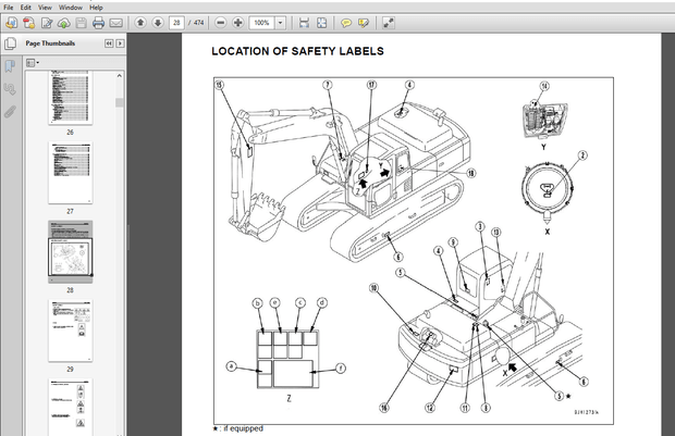 Komatsu PC450-8, PC450LC-8 Hydraulic Excavator Operation &amp; Maintenance Manual (K50001 and up)  PDF