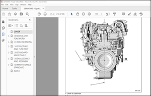 Komatsu 125E-7 Series Engine Shop Manual SEN06495-10 – PDF DOWNLOAD
