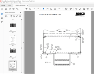 ROSCO MAXIMIZER3 ASPHALT DISTRIBUTOR Operation, Service &amp; Parts Manual SN 40177 PDF DOWNLOAD