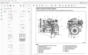 Isuzu Industrial AH-4HK1X, AI-4HK1X Models (24V) Troubleshooting Manual – PDF DOWNLOAD