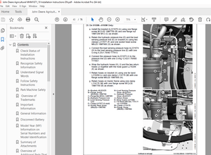 John Deere BL16453, BL16454, BL16455 &amp; BL16456 Installation Instruction Manual - PDF DOWNLOAD
