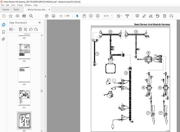 White NA Seeding 8831 Planters Service Manual 79033771 – PDF DOWNLOAD