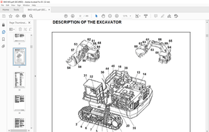 Cat Bucyrus RH170B Hydraulic Excavator Operation Instructions Manual BI651405 – PDF DOWNLOAD