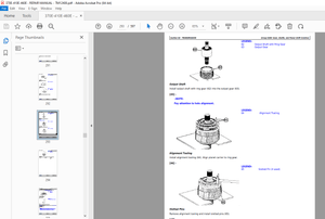 John Deere 370E, 410E, 460E Articulated Dump Truck Repair Technical Manual PDF