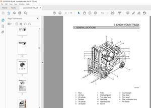 Hyundai Forklift 22/25/30/33D-9S Operator&#x27;s Manual 2023 - PDF DOWNLOAD