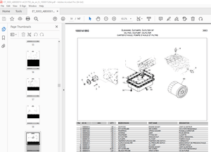 Wacker Neuson 3003 Crawler Excavator Parts Manual 1000015264 - PDF DOWNLOAD 