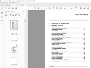 Bendi Forklift B40i3 Narrow Aisle Forklift Parts Manual F-501-R2 – PDF DOWNLOAD