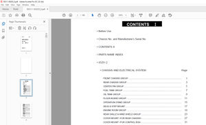 Kawasaki WHEEL LOADER 85Z IV-2 PARTS CATALOG MANUAL 93311-00203 - PDF DOWNLOAD