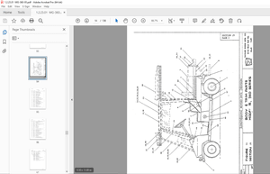 Taylor-Dunn R 3-62,R 3-63 Operation &amp; Maintenance Parts Manual S.NO. 26001-35707 - PDF DOWNLOAD