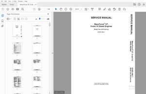 MaxxForce DT, 9 &amp; 10 Diesel Engines Service Manual – PDF DOWNLOAD