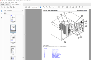 John Deere 370E,410E,460E Articulated Dump Truck  Operation &amp; Test Manual PDF