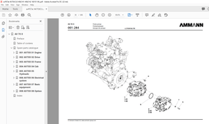 Ammann AV 70 X Tandem Roller Parts Manual 4062098 - PDF