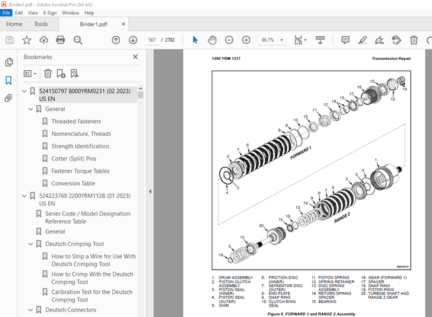 Yale G878 (GP60VX, GLP60VX, GDP60VX, GP70VX, GLP70VX, GDP70VX, GP70VXS6, GP70VXS9,  ) Service Manual