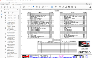 Terex Crane AC60/3 – AC60/3L Electrical Schematic Manual – PDF DOWNLOAD