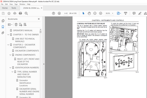 Link Belt 250X4 250X4 LF HYDRAULIC EXCAVATOR OPERATOR&#x27;S MANUAL - PDF DOWNLOAD