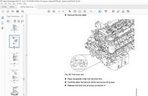Liebherr Diesel engine D9512 A7-00 (Tier0) – D9512 A7-04 (Tier4) Operator’s Manual – PDF DOWNLOAD