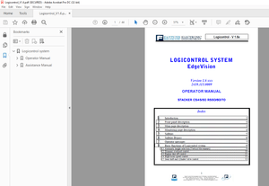 Fantuzzi Reggiane Stacker CS45/50 RS50/60/70 Logicontrol System Operator Manual   -PDF DOWNLOAD