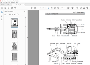 Hyundai R55-9A Compact Excavator Operator’s Manual 2023 – PDF DOWNLOAD