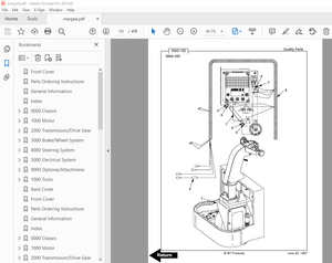 BT Prime-Mover TMX Electric Tow Tractor Master Parts Manual - PDF DOWNLOAD 