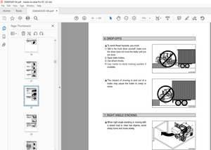 Hyundai Forklift 35/40/45/50D-9A Operator’s Manual 2023 – PDF DOWNLOAD