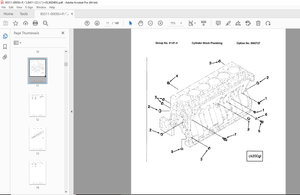Kawasaki Cummins M11-C For 85ZIV 85ZIV-2 90ZIV 90ZIV-2 Engine Parts Manual - PDF DOWNLOAD