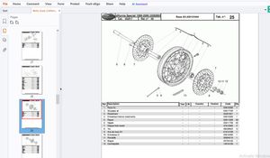 1999-2000 Moto Guzzi California Special catalogue de pieces do rechange - PDF DOWNLOAD