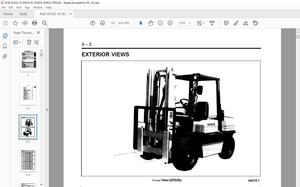 Toyota Forklift 5FG33-45 5FD33-45 5FGE35 5FDE35 &amp; 5FDA50 Repair Manual - PDF DOWNLOAD