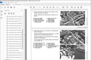 John Deere 6090M, 6100M, 6110M, 6120M, 6125M, 6130M, 6140M Installation Instructions Manual MHM1796 