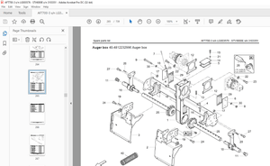 Ammann AFT700-3 sn LG003576 STV6000E sn 3103351 Parts Manual - PDF