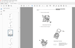 Taylor-Dunn MR-680-03 Operators &amp; Maintenance Parts Manual S.NO. 125712 &amp; up - PDF DOWNLOAD