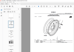 John Deere 410J and 410TMC BACKHOE LOADERS PARTS MANUAL PC10006 - PDF DOWNLOAD