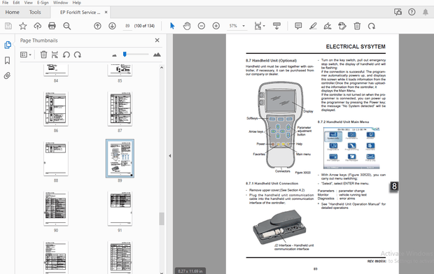 EP EPT12-EZ Electric Pallet Truck Service Manual – PDF DOWNLOAD