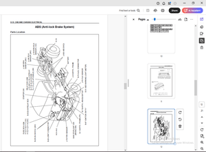 Isuzu CAB &amp; CHASSIS ELECTRICAL ANTI-LOCK BRAKE SYHSTEM(ABS) Workshop Manual (Section 8)- PDF DOWNLOA