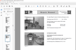 ZF ERGOPOWER 4/6 WG-190/210 REPAIR INSTRUCTION MANUAL - PDF DOWNLOAD