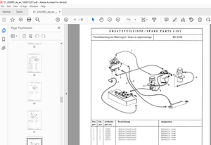 Wacker Neuson 2000 2100 2500 2700 RD Excavator Parts Manual 100015267 - PDF DOWNLOAD 