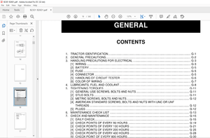 Kubota Tractor B2301 B2601 Workshop Manual – PDF DOWNLOAD