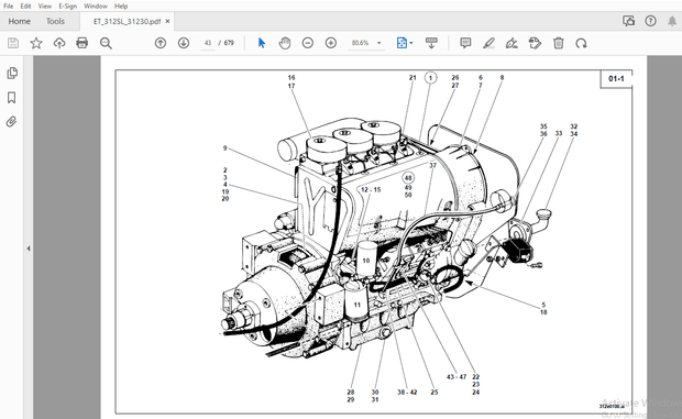 Kramer Allrad 316 S Baggerlader Ersatzteilliste – PDF DOWNLOAD