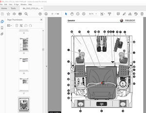 Wacker Neuson 2503 3003 3503 3703 Track Excavator Operator&#x27;s Manual 1000127409 - PDF DOWNLOAD