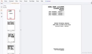 John Deere 450K, 550K &amp; 650K Crawler Dozer Repair Technical Manual TM14163X19 - PDF DOWNLOAD