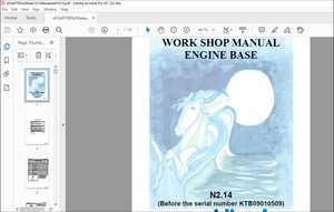 Nanni Diesel Engine Base N2.14 Workshop Manual SN KTB09010509 – PDF DOWNLOAD
