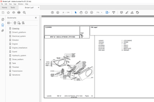 Laverda 2450 AL Agricultural Tractor Parts Manual – PDF DOWNLOAD