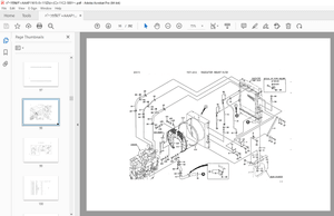Kawasaki 115ZII Wheel Loader Cummins KT-19-C Engine Parts Manual - PDF DOWNLOAD