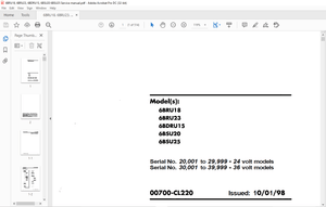 Toyota Forklift 6BRU18 6BRU23 6BDRU15 6BSU20 6BSU25 Service Manual - PDF DOWNLOAD