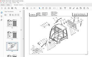 Manitou Forklift MLA628-120 LSU POWERSHIFT SERIES 3-E2 Parts Manual - PDF DOWNLOAD