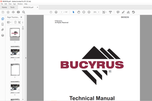 Cat_Bucyrus_Terex_Minning_VR_300_Technical_Manual_BI638256 - PDF DOWNLOAD