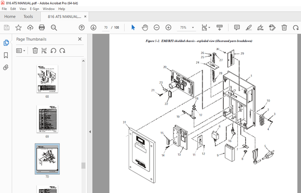 CATTRON Theimeg AT &amp; ATS 816 Series INSTALLATION, OPERATION &amp; MAINTENANCE Manual - PDF DOWNLOAD