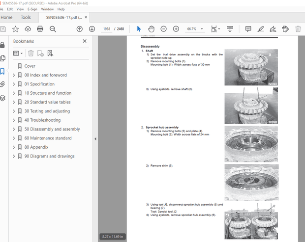 Komatsu D65EX-17 D65PX-17 D65WX-17 Bulldozer Service Repair Workshop Manual - PDF DOWNLOAD