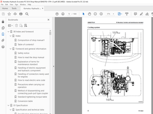 Komatsu Hydraulic Excavator PC78UU-8 Shop Manual SEN05205-08 - PDF DOWNLOAD