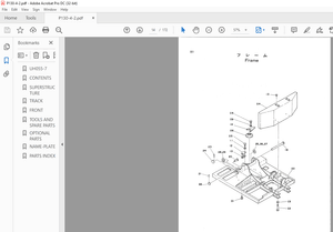 Hitachi Hydraulic Excavator UH055-7 Parts List Manual(P130-4-2) – PDF DOWNLOAD